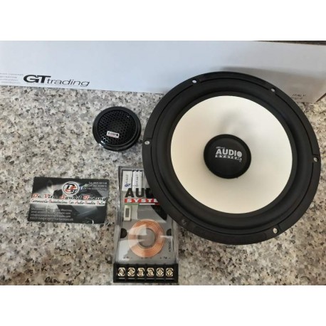 AUDIOSYSTEM AT 650C KIT 2 VIE DA 165mm 16,5CM TWEETER IN SETA NUOVO HIGH QUALITY